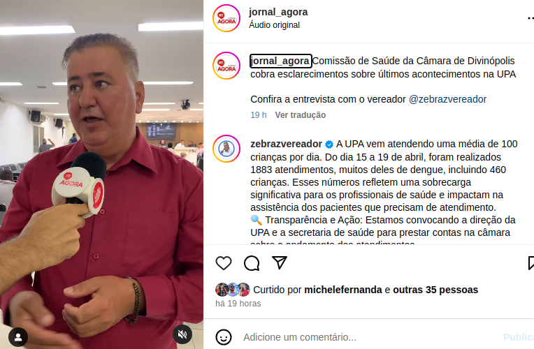 Coleção de notícias publicadas por terceiros, relacionadas a esta Casa Legislativa.