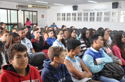 Plénario -Visitas das escolas Públicas