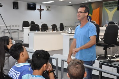 Plénario -Visitas das escolas Públicas