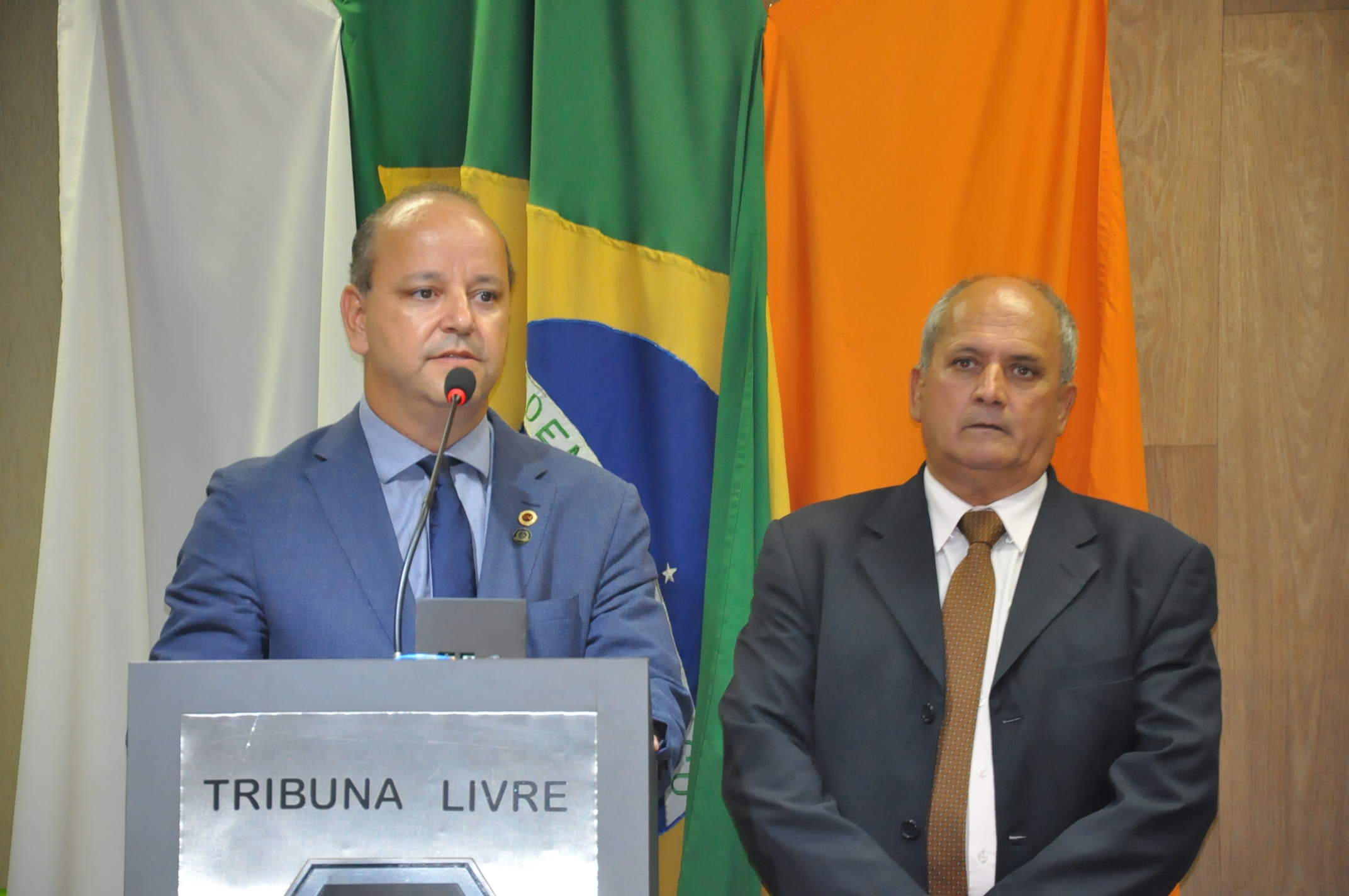 Ver. Edson de Souza e Sérgio Eustaquio Ribeiro Martins (AACO/MG)  - Moção Congraturatória 22-02-2018 