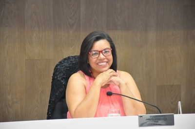 Ver. Janete Aparecida  -Reunião Ordinária 019, de 12 de abril de 2018