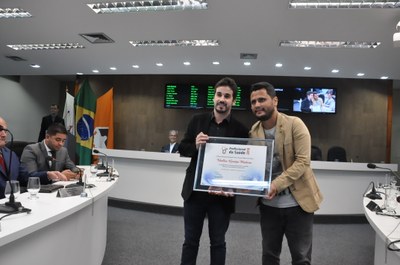 Ver. Cleitinho Azevedo  - Talles Gontijo Madeira -Homenagem Profissional da Saúde 05-04-2018 