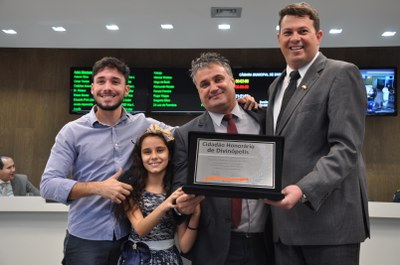 Ver. Eduardo Print Júnior - Romulo Augusto Duarte -Cidadão Honorário 29-06-2018 