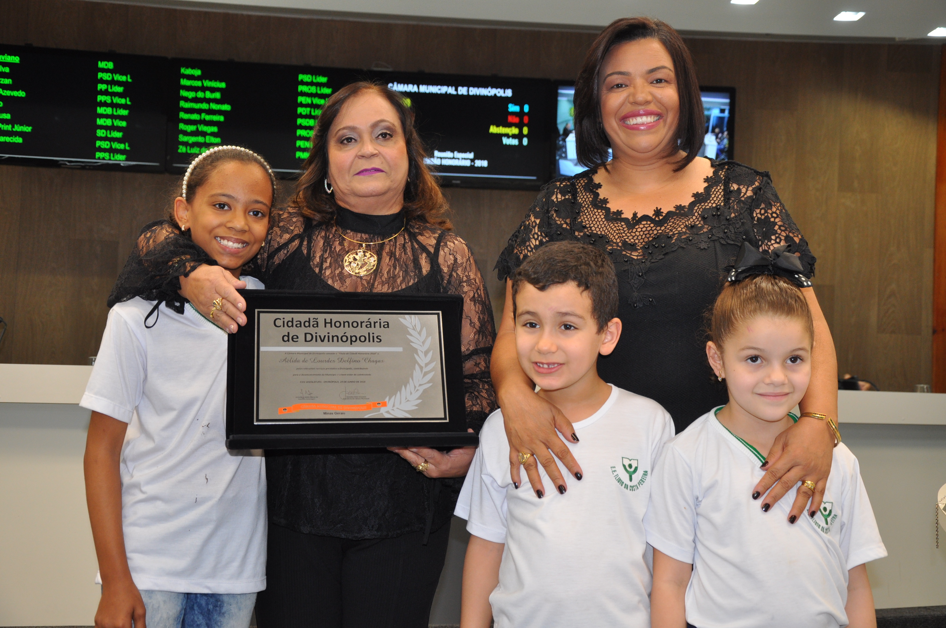 Ver. Janete Aparecida -Aélida de Lourdes Delfino -Cidadão Honorário 29-06-2018