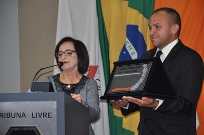 Ver. Renato Ferreira -Ana Lucia de Faria -Cidadão Honorário 29-06-2018