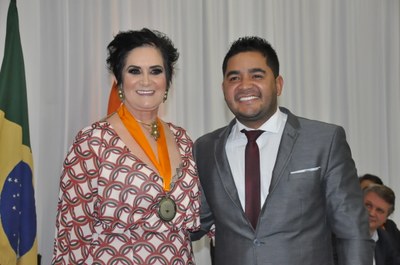 Ver. Cesar Tarzan  - Valda Lucia Machado -Comenda Medalha Candides 25/05/2018