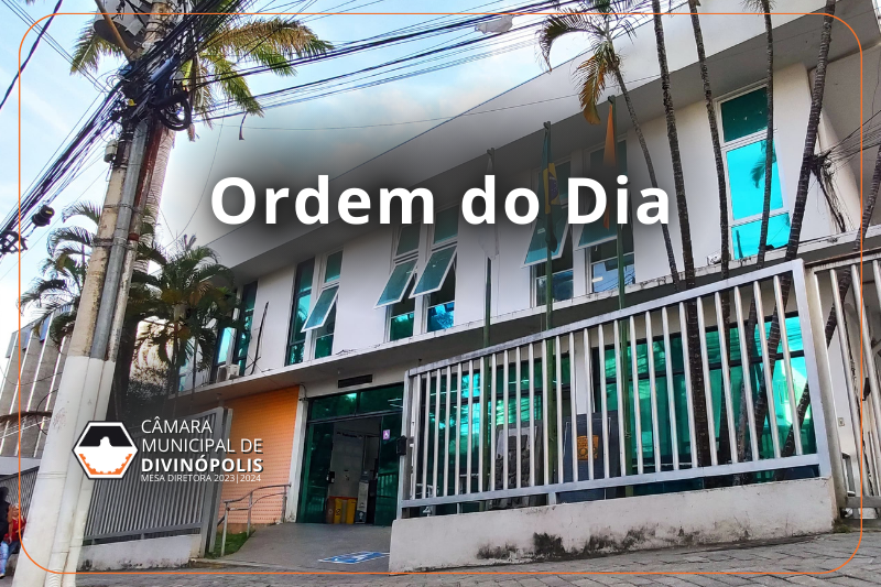 3ª Reunião Ordinária tem três projetos na pauta