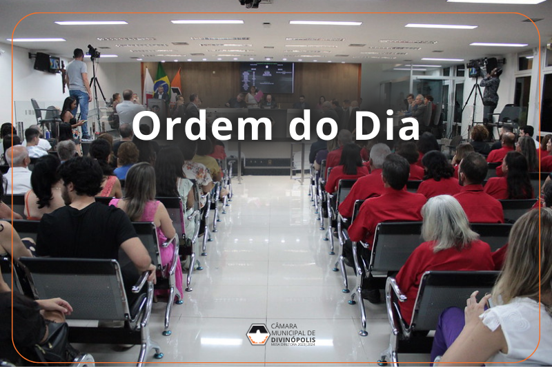 Confira a pauta da 77ª Reunião Ordinária